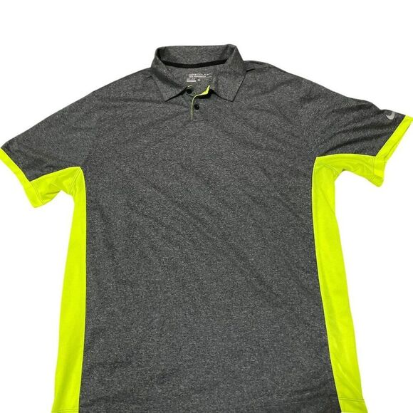 Nike 639705-011 Golf Victory Block Tour Performance Polo Shirt Men's Size XL - Picture 1 of 6